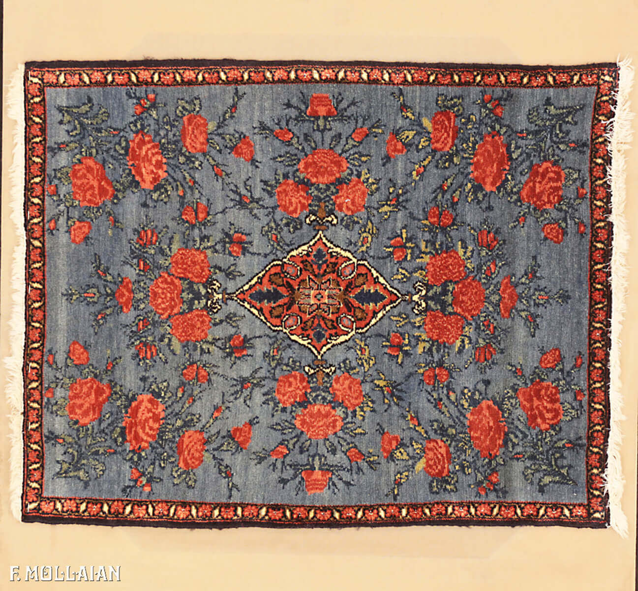 Antique Persian Senneh Rug n°:34227134